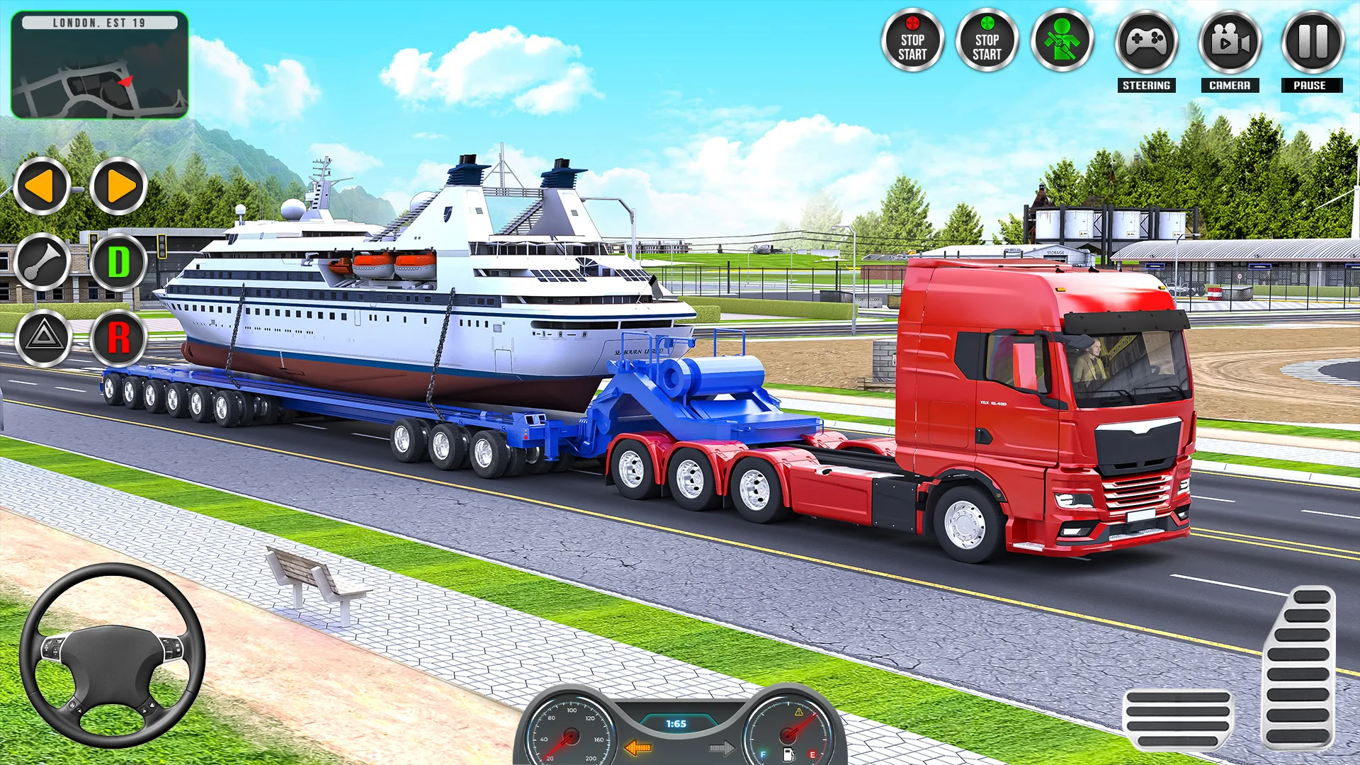 Baixar Real Truck Parking Games 3D no PC com NoxPlayer