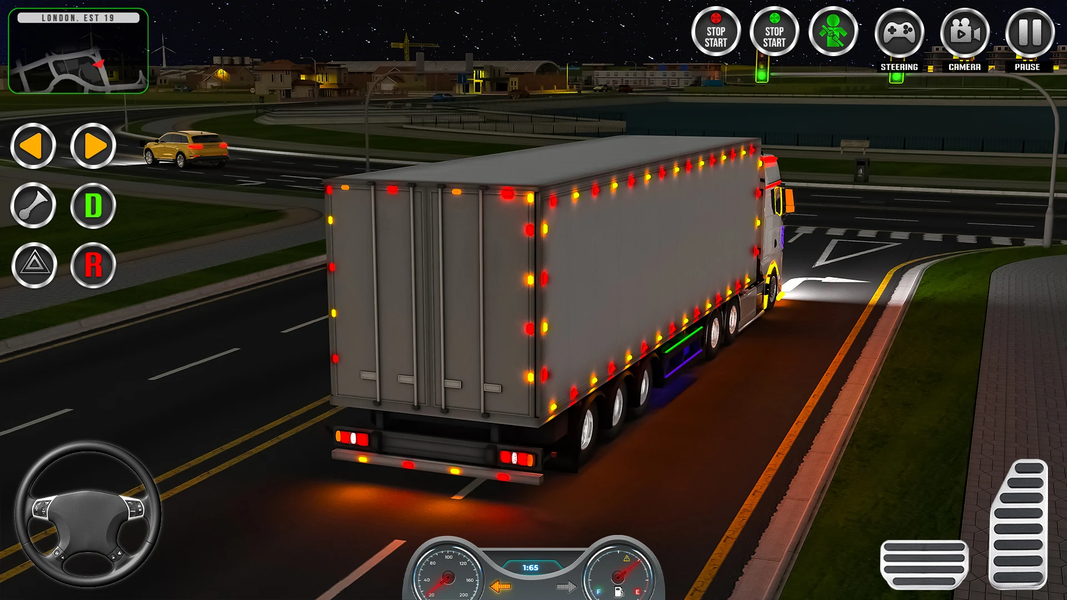 Real Truck Parking Game 3D Sim - Gameplay image of android game