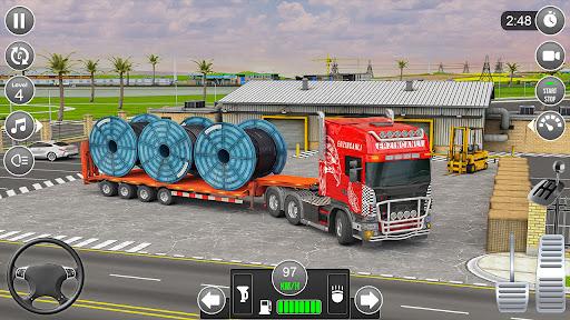 Euro Truck Game Transport Game - عکس برنامه موبایلی اندروید