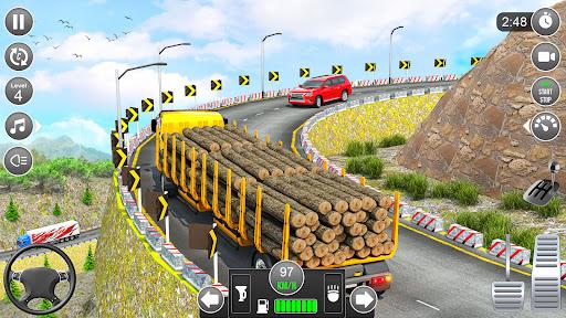 Euro Truck Game Transport Game - عکس برنامه موبایلی اندروید