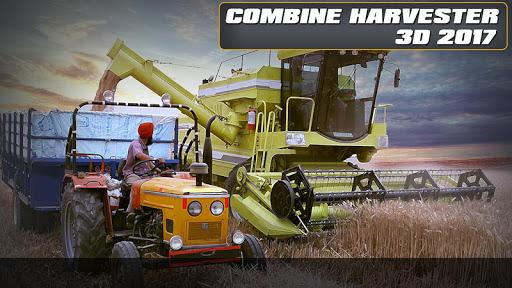 Combine Harvester 3D 2017 - Gameplay image of android game