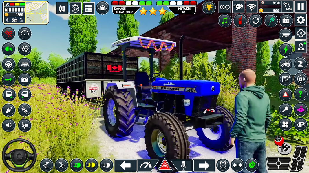 Indian Tractor - Farming Games - عکس بازی موبایلی اندروید