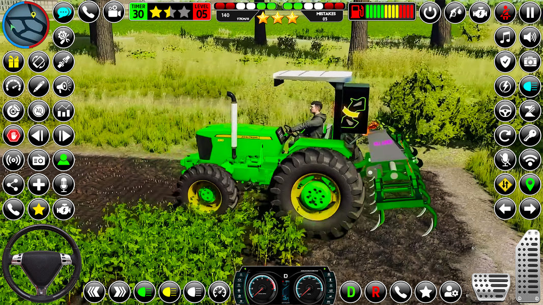 Indian Tractor - Farming Games - عکس بازی موبایلی اندروید