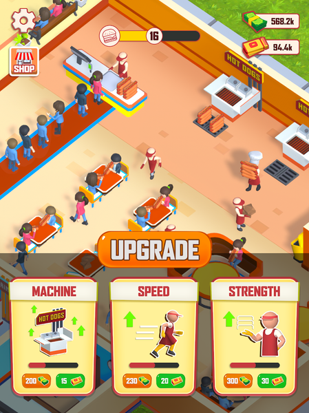 Food Fever Tycoon - عکس بازی موبایلی اندروید