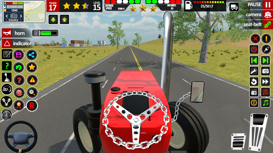 Indian Tractor Farming ۳D Game - عکس بازی موبایلی اندروید