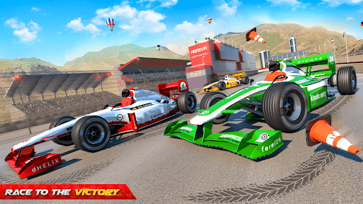 Formula Car Racing Stunt Games - Gameplay image of android game