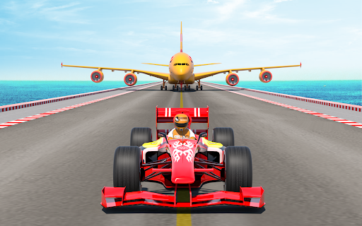 Formula Car Racing Stunt Games - Gameplay image of android game