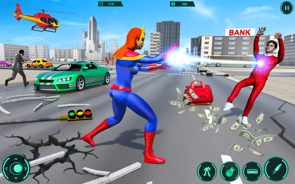 Rope Superhero SpiderHero Game - عکس بازی موبایلی اندروید