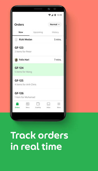GrabMerchant - Image screenshot of android app