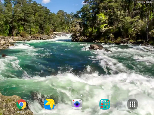 River Live Wallpaper - Image screenshot of android app