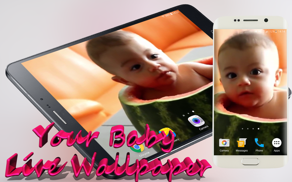 Your Baby Video Live Wallpaper - Image screenshot of android app