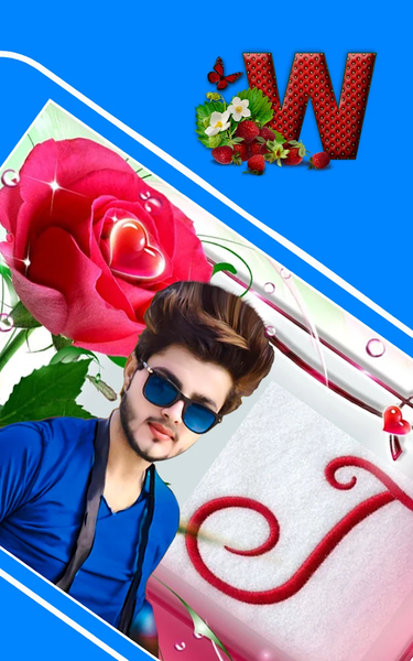 Text photo editor: photo frame - Image screenshot of android app