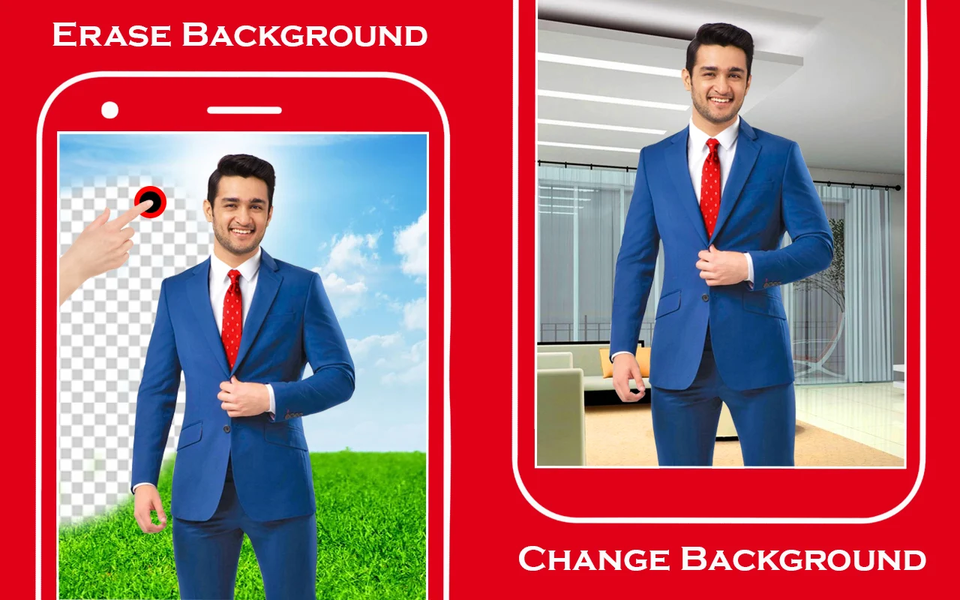 Men casual suit photo editor - عکس برنامه موبایلی اندروید