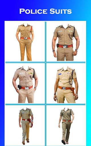 Men police suit photo editor - عکس برنامه موبایلی اندروید