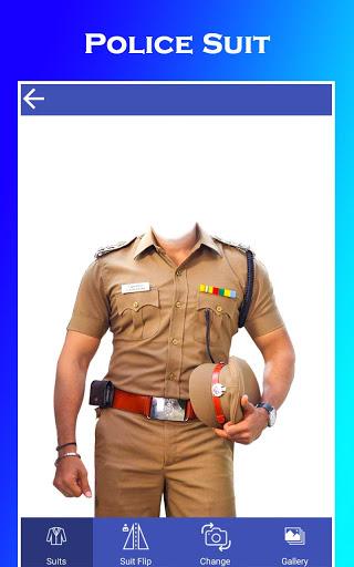 Men police suit photo editor - عکس برنامه موبایلی اندروید
