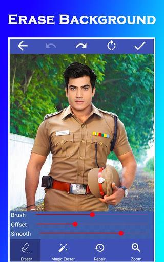 Men police suit photo editor - عکس برنامه موبایلی اندروید