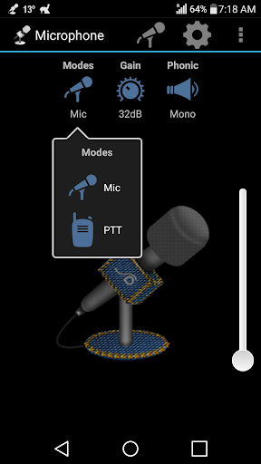 Microphone - Image screenshot of android app