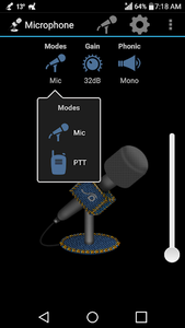 Microphone - عکس برنامه موبایلی اندروید