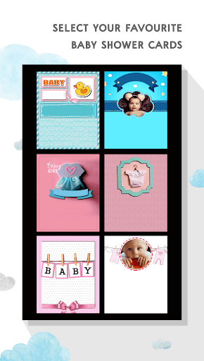 Baby Shower Invitation Card Ma - عکس برنامه موبایلی اندروید