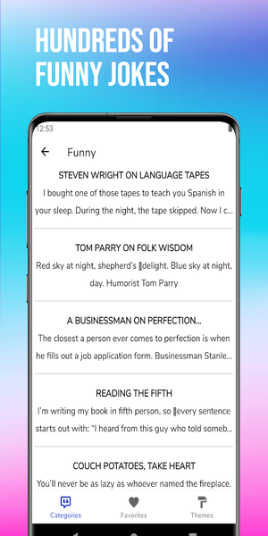 Funny Jokes - Image screenshot of android app