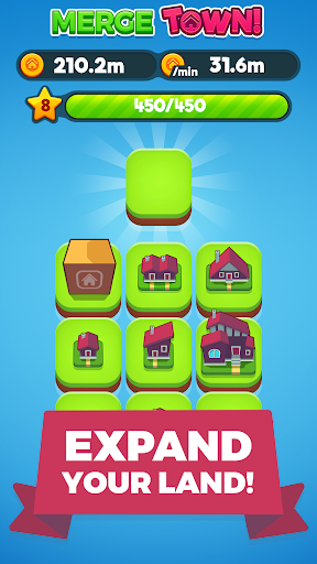 Merge Town! - Gameplay image of android game