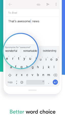 Grammarly-AI Writing Assistant - عکس برنامه موبایلی اندروید