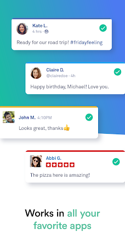 Grammarly-AI Writing Assistant - عکس برنامه موبایلی اندروید