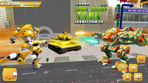 Grand Robot Tank Transform War 2019 - Image screenshot of android app