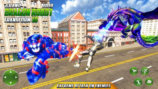 Grand US Dragon Robot Battle ۳D - عکس برنامه موبایلی اندروید