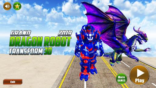 Grand US Dragon Robot Battle 3D - عکس برنامه موبایلی اندروید