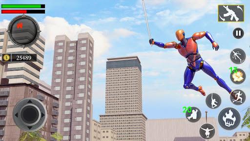 Rope SuperHero Rescue Mission - عکس بازی موبایلی اندروید