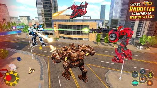 Flying Helicopter-Robot Games - Image screenshot of android app