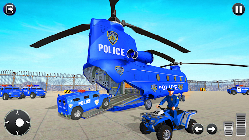 Grand Police Transport Truck - Gameplay image of android game