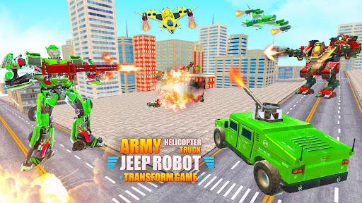 Army Truck Robot Battle Game - عکس برنامه موبایلی اندروید