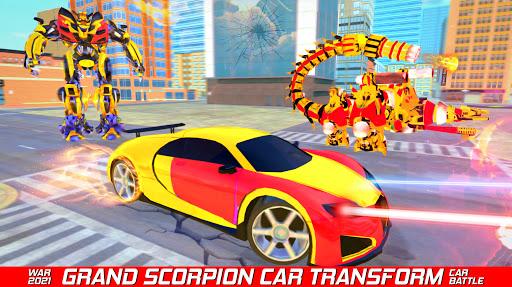 Scorpion Robot Car-Robot Games - عکس بازی موبایلی اندروید