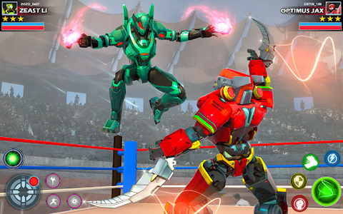 Robot Kung Fu Fighting Games - عکس بازی موبایلی اندروید
