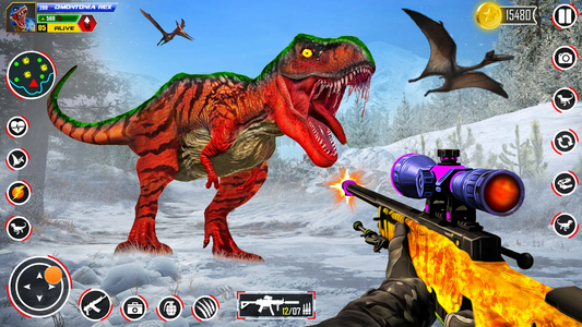 SNIPER VS DINOSAURS - Jogue Grátis Online!