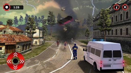 Hurricane Rescue Simulator 2018 - Ambulance Rescue - Gameplay image of android game
