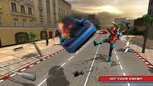 Spider Robot War Machine 18 - Transformation Games - Gameplay image of android game
