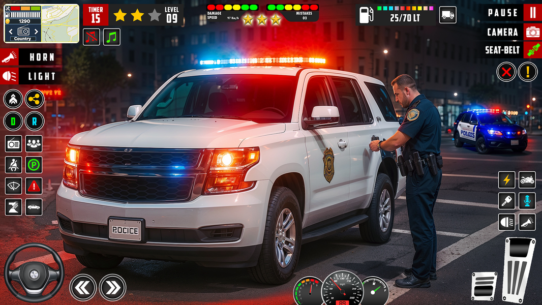 Police Chase Police Simulator - عکس بازی موبایلی اندروید