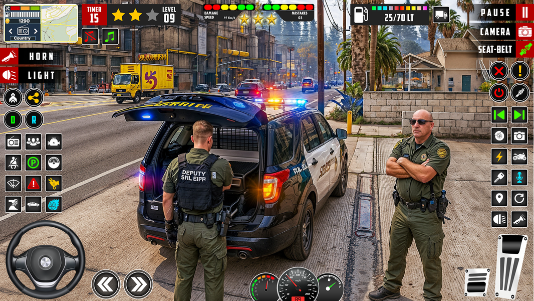Police Chase Police Simulator - عکس بازی موبایلی اندروید