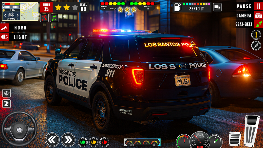 Police Chase Police Simulator - عکس بازی موبایلی اندروید