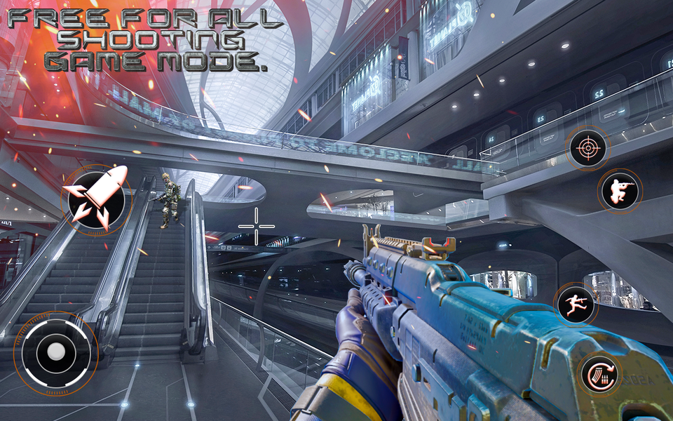 FPS Commando Mission Action 3D - Gameplay image of android game