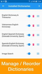 Dict Box - Universal Offline Dictionary - Image screenshot of android app