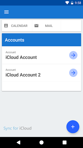 SyncCloud for iContacts - Image screenshot of android app