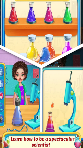 Science Experiments Lab - Best - عکس بازی موبایلی اندروید