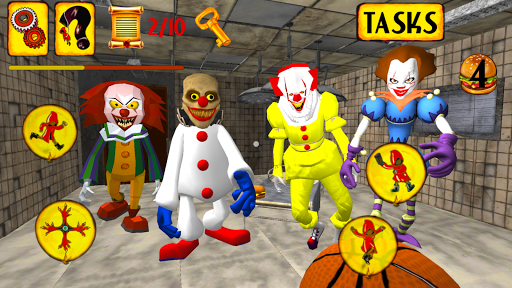 Clown Hospital. Neighbor Escape ۳D - عکس بازی موبایلی اندروید