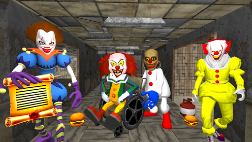 Clown Hospital. Neighbor Escape ۳D - عکس بازی موبایلی اندروید