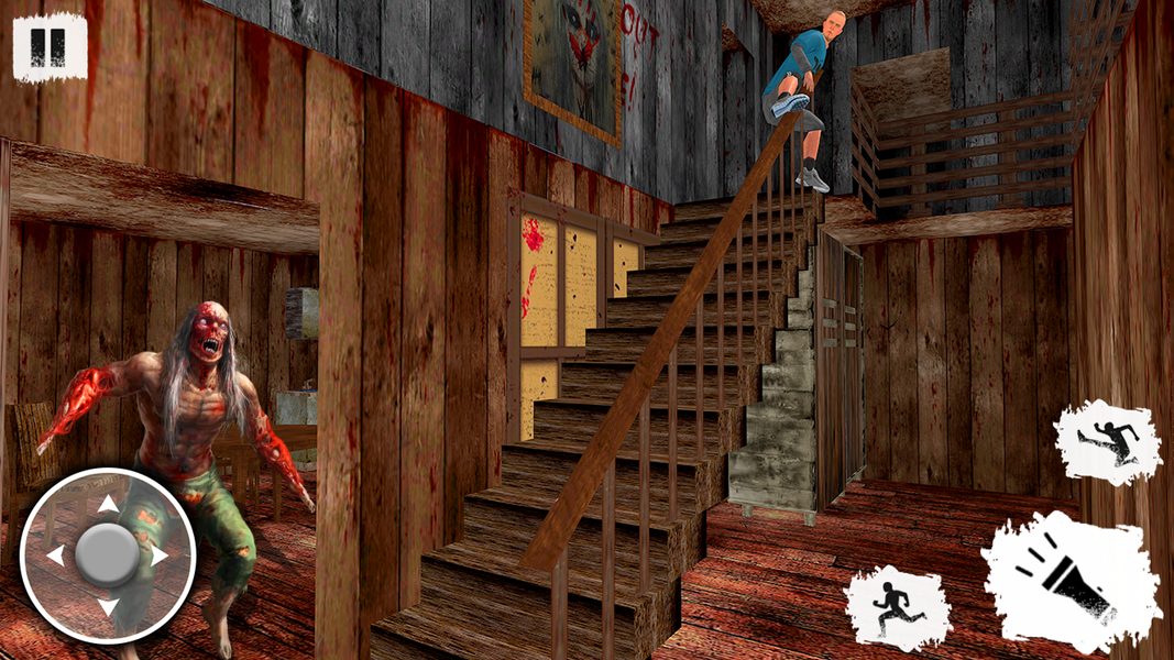 Grandpa Granny House Escape 2 - Gameplay image of android game