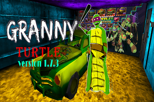 Scary Granny Turtle V1.7: Horror new game 2019 - Gameplay image of android game